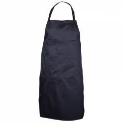Șorț cu pieptar COOK NEGRU