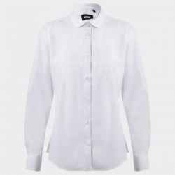 Cămașă cu mânecă lungă de damă VELILLA WHITE